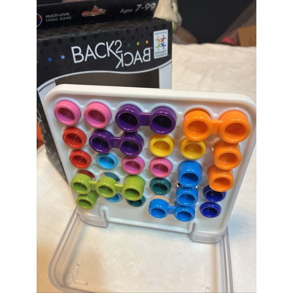Back-2-Back by SmartGames Ages 7+ , Award Winning Game 60 Challenges SmartToys